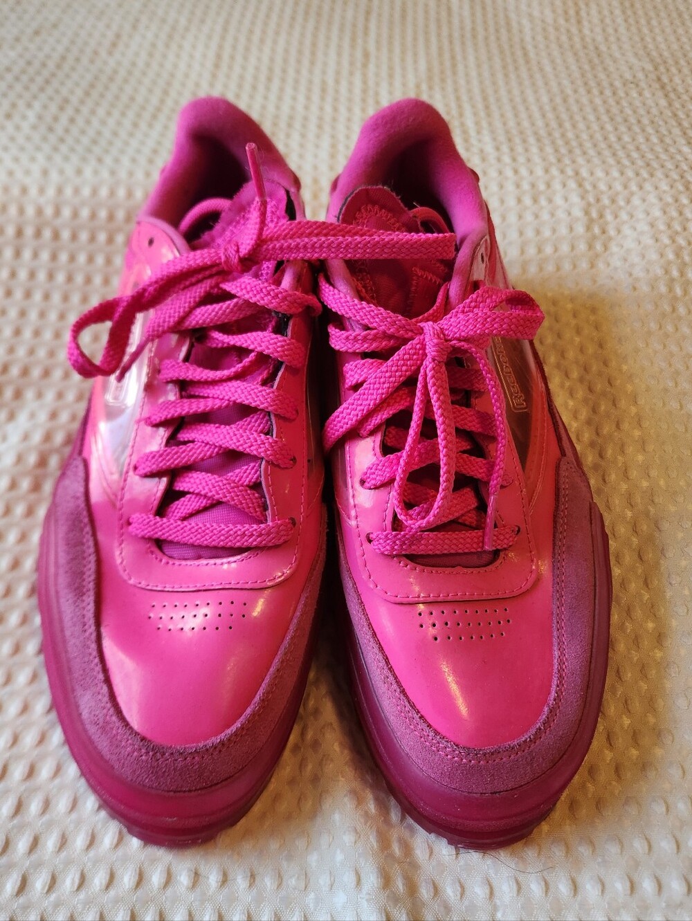 Cardi B Reebok Platform Sneakers Size 9